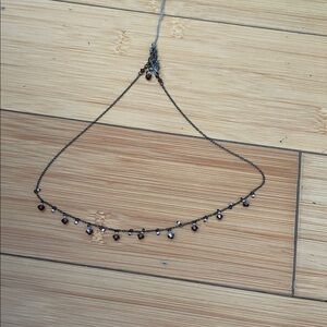 Elegant Brown Bronze Beaded Necklace Women Firefly Jewelry New